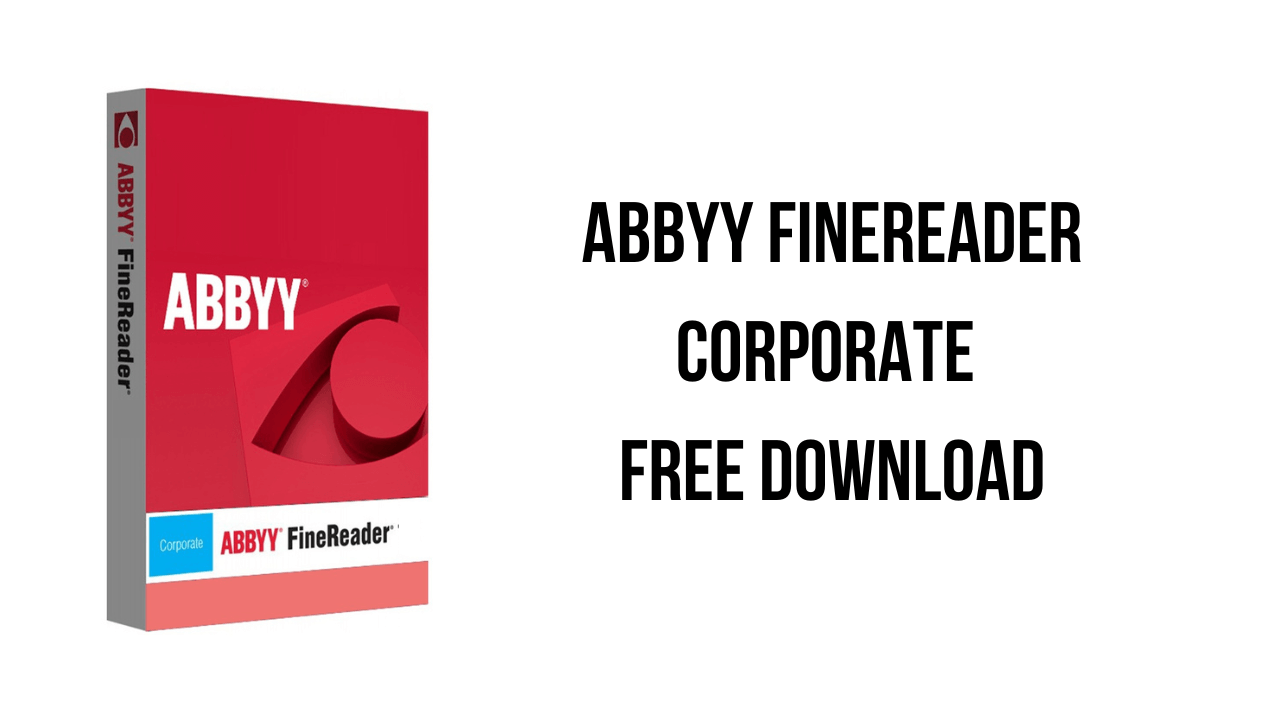 ABBYY FineReader Corporate Full version