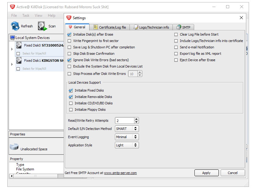 Active KillDisk Ultimate + Serial Key 2023 Free