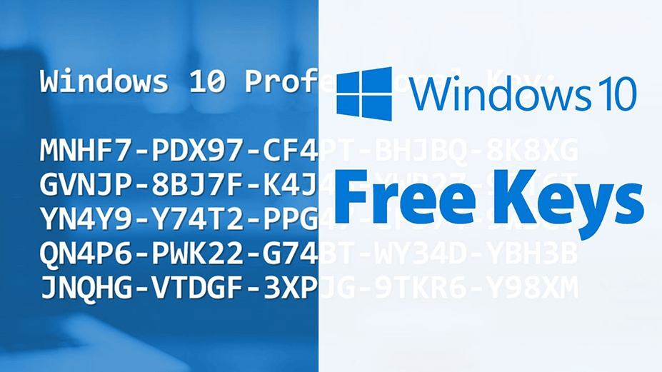 Windows 10 Product Keys For All Versions 32bit+64bit 2024 New
