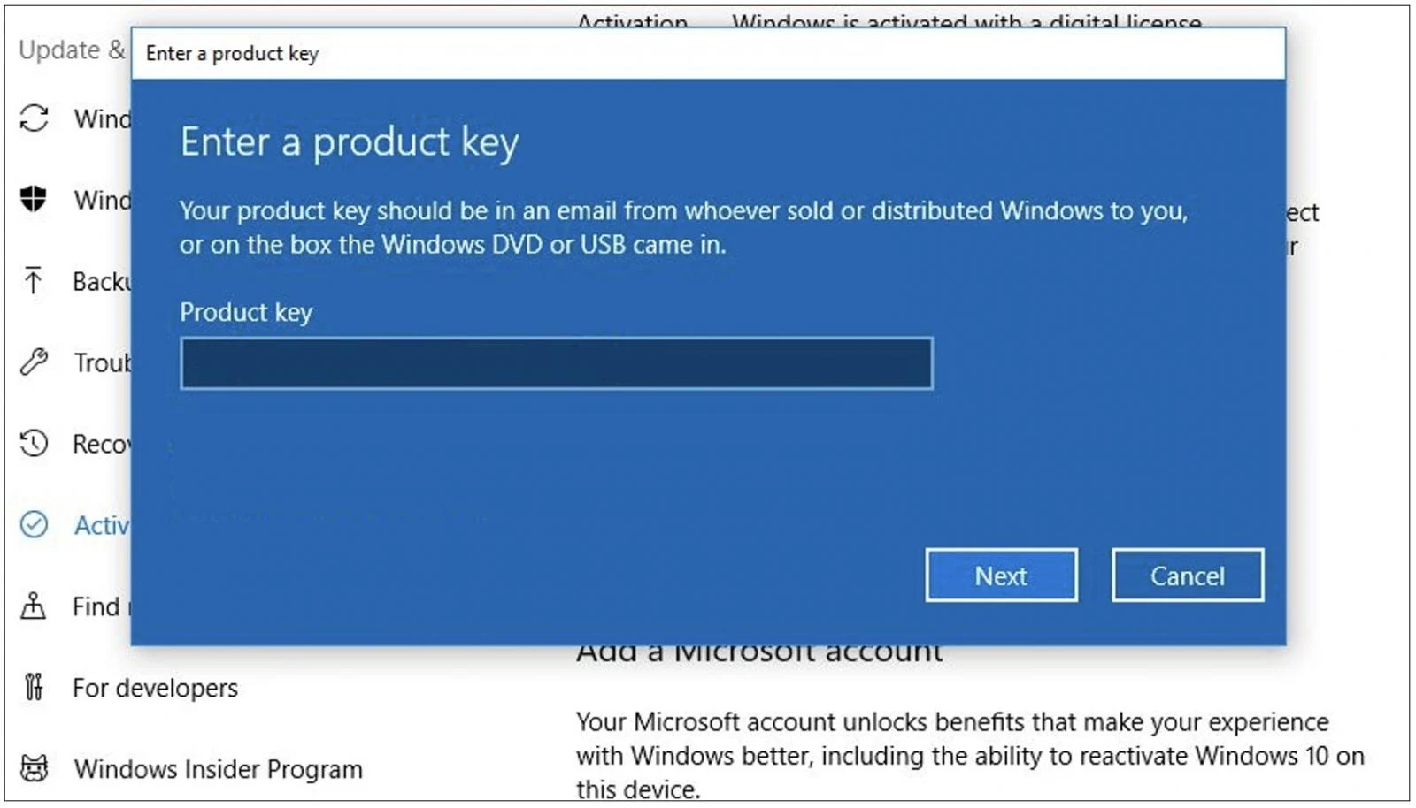 Windows 10 Pro Product Key Free 