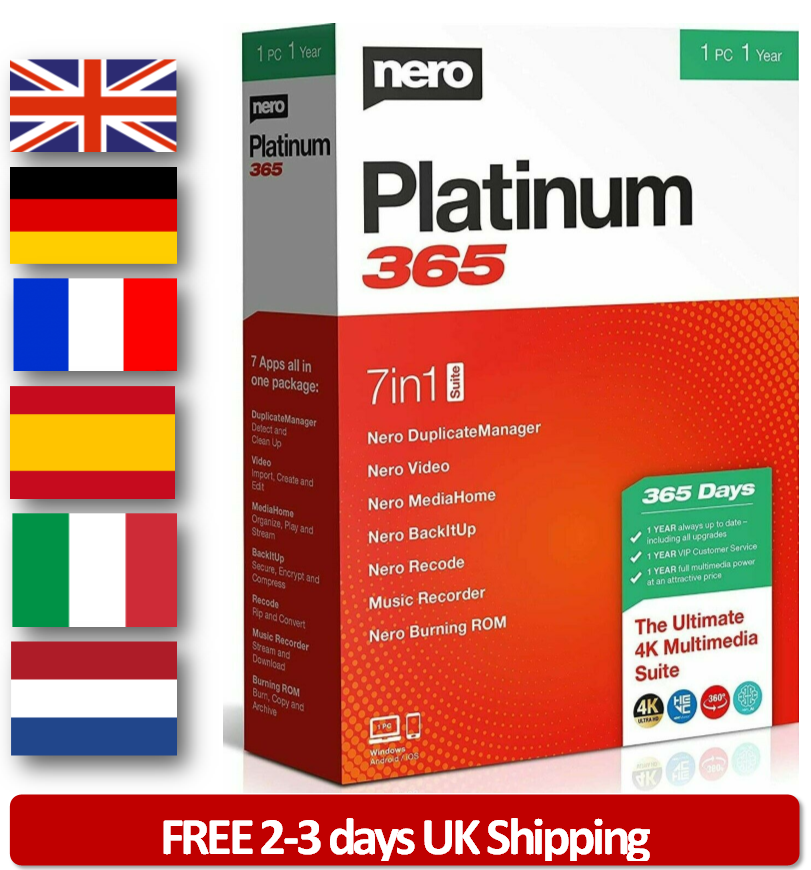 Nero Platinum 26.5.20 Crack + License Key Download 2024